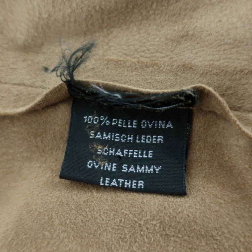 Valentino Suede Shirt Jacket Tan Size 54 - Picture 6 of 6